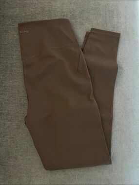 Skims x Nike Brown High-Waist Active Leggings